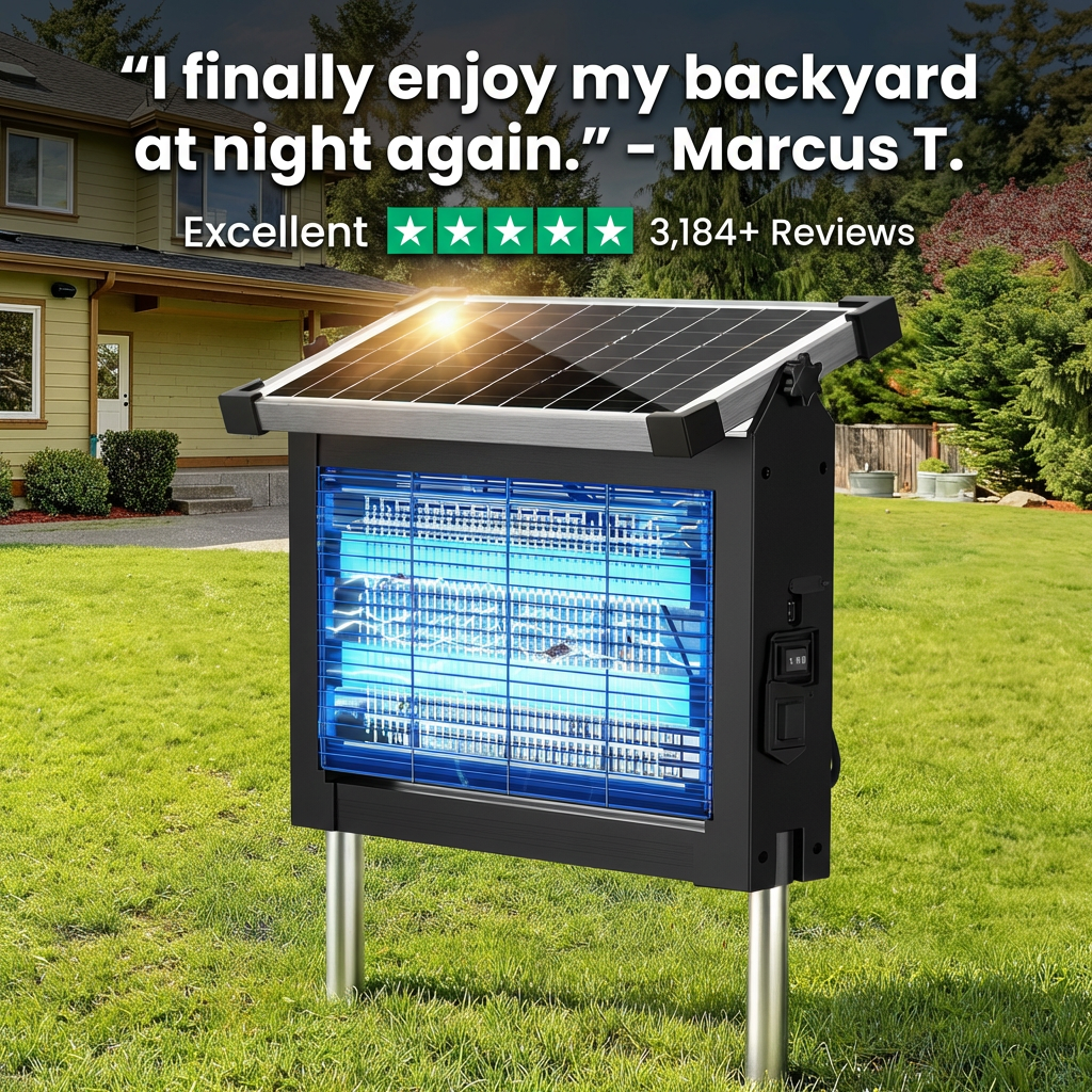 Outdoor Solar Bug Zapper